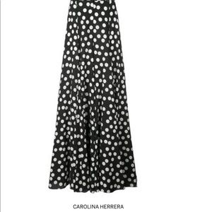 NWT Carolina Herrera Extra Wide Leg Palazzo Pants